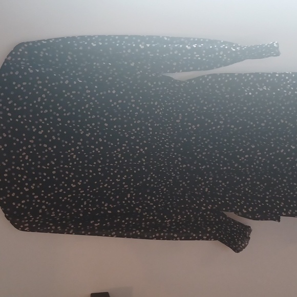 Banana Republic polka dots long sleeve dress size 6 - Picture 5 of 6